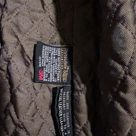 Wilsons Leather Black Trench Coat - Picture 7 of 14